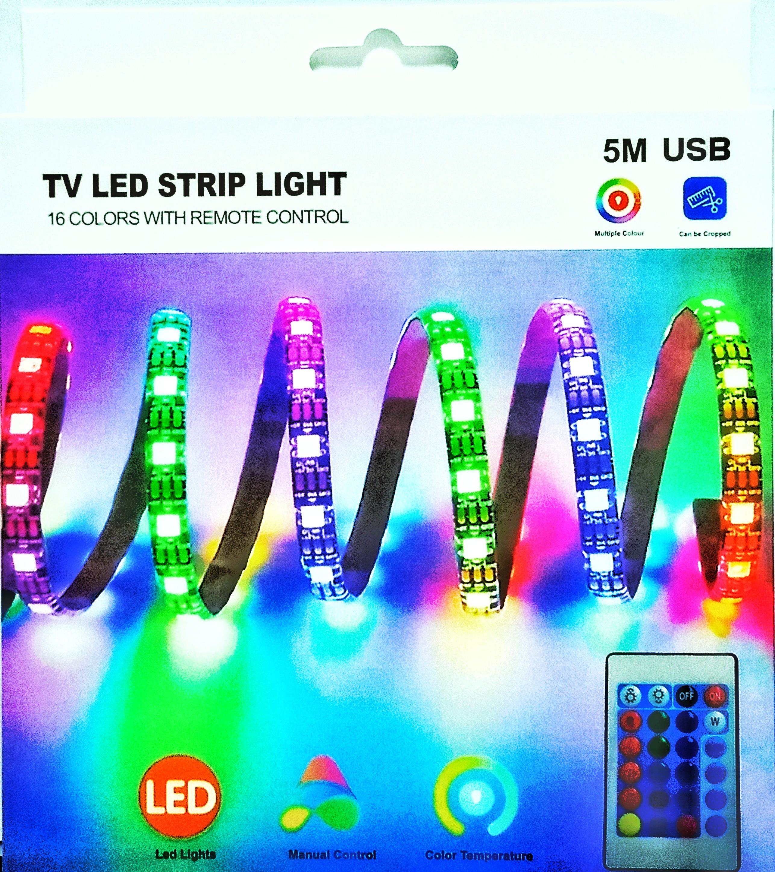 TV Led Strip LIGHT _5 M LED LIGHT_USB