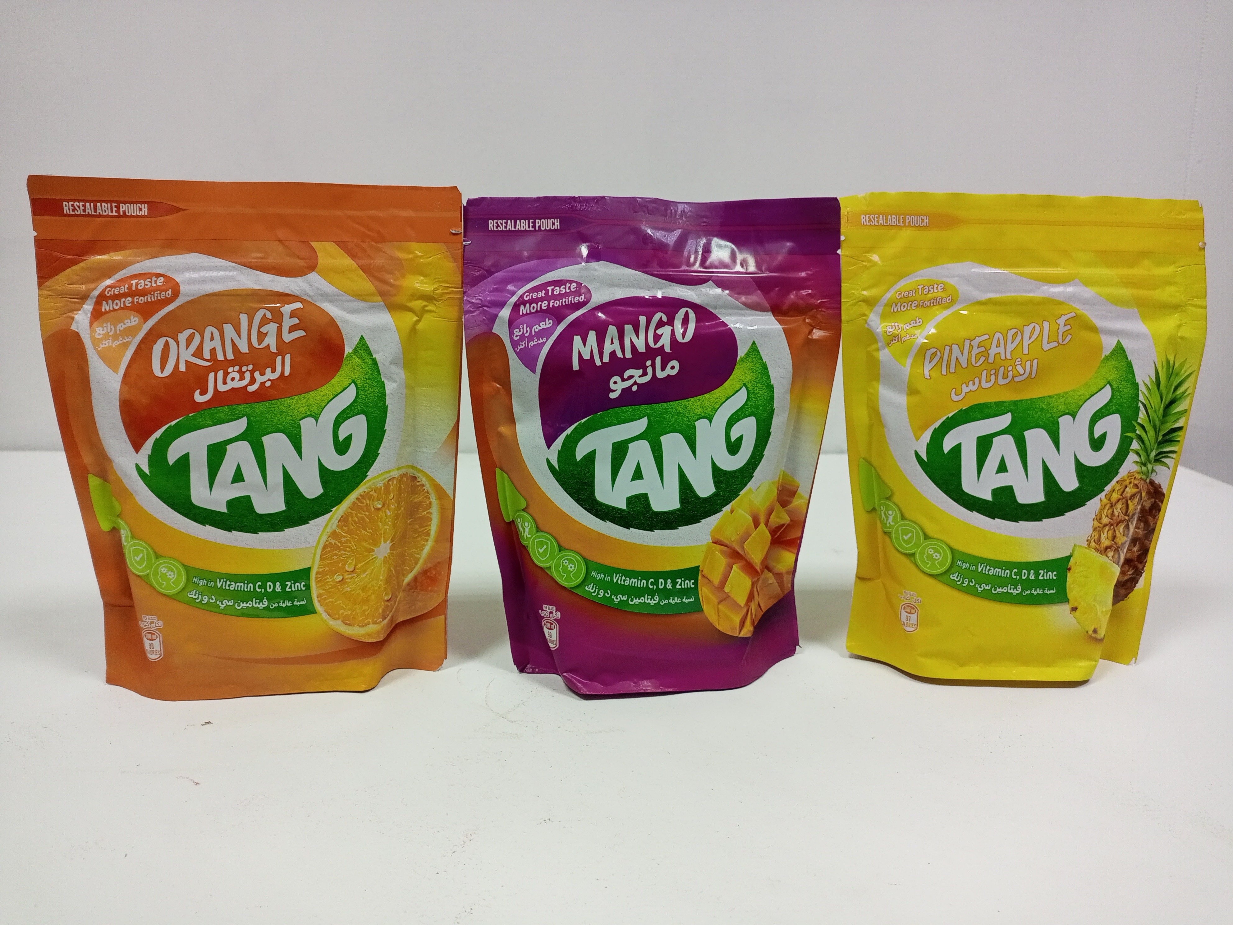 (Food) 3 Packs Tang  Assorted (3 X 375g)