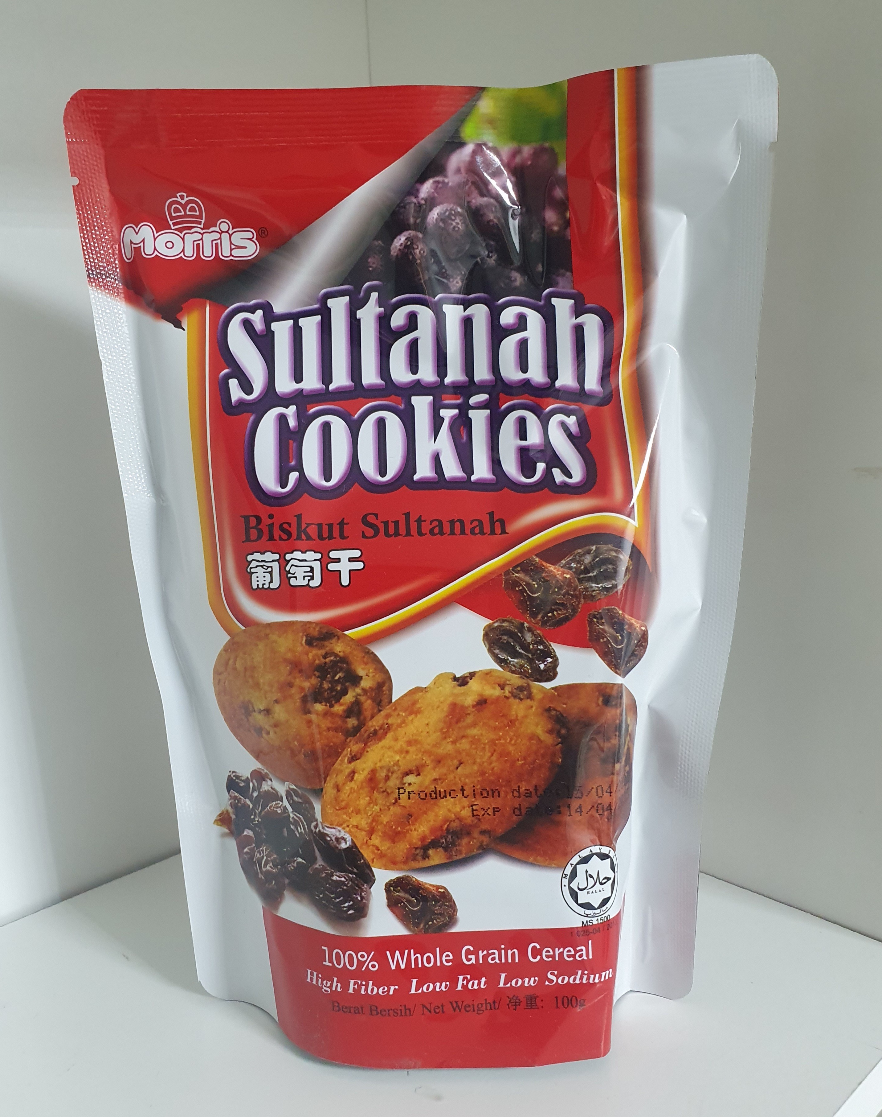 (Food) Morris Sultanah Cookies (1X100G)