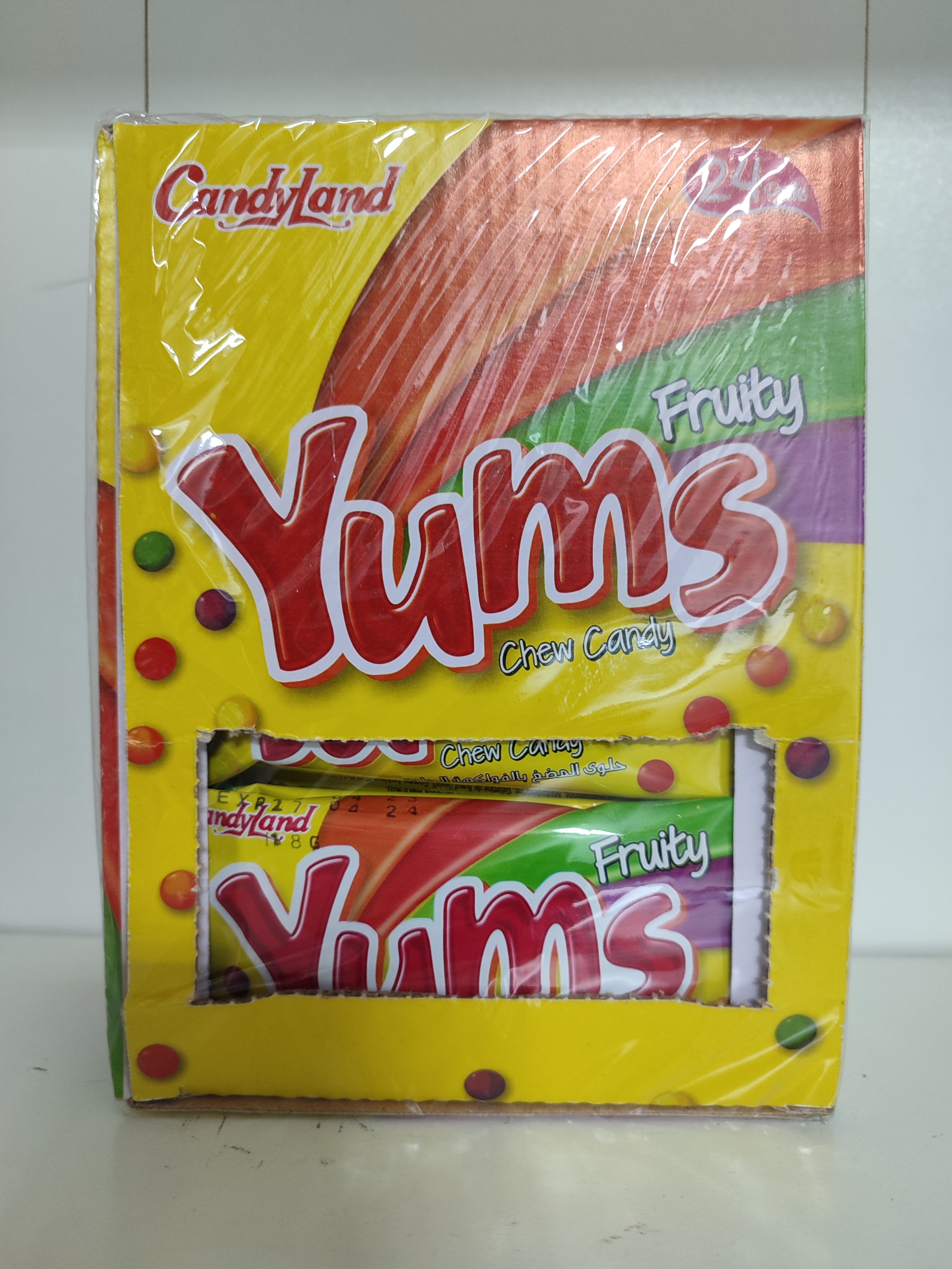(Food) Fruity Yums Chew Candy (1X24)