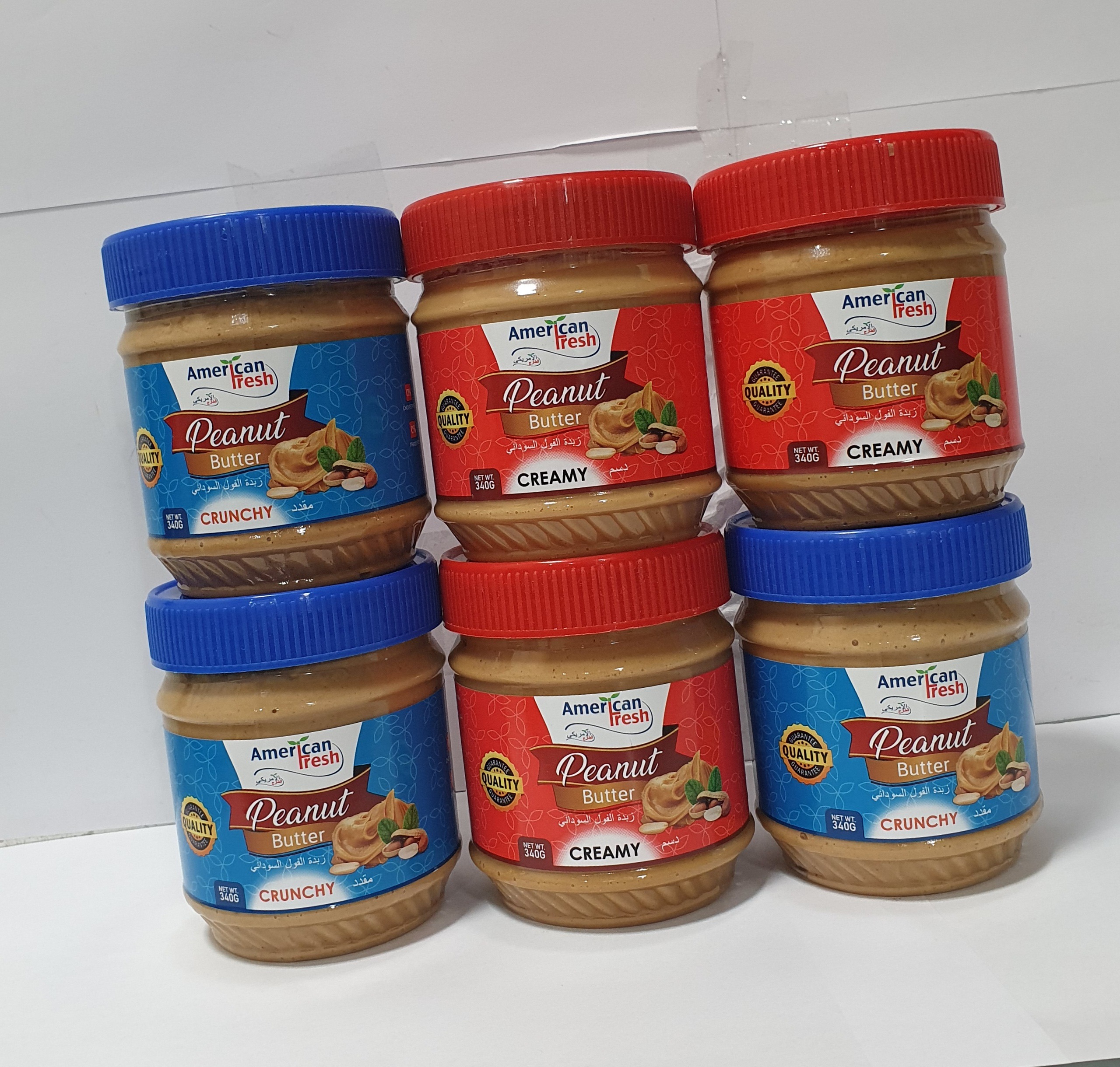 6 PCS PEANUT BUTTER ASSORTED (6X340 G)