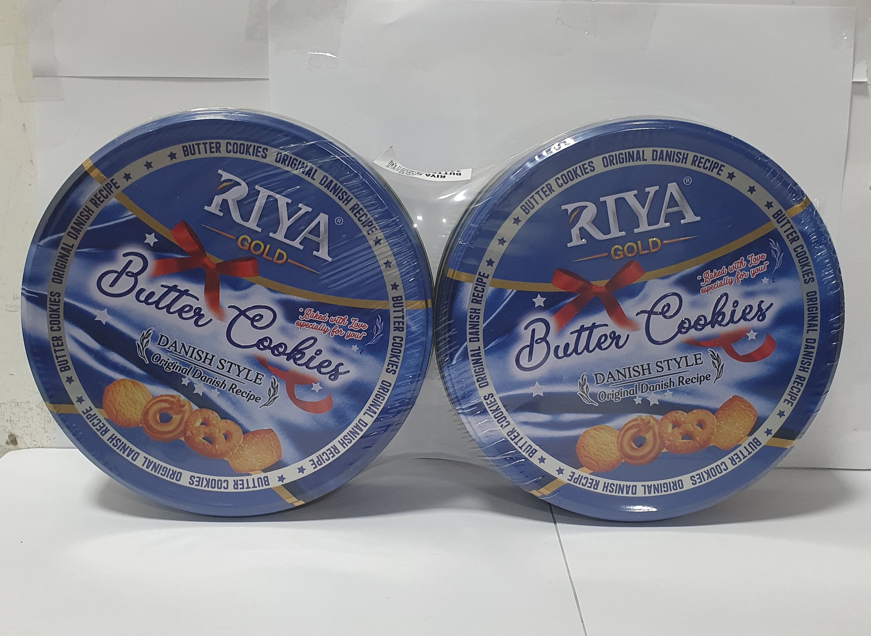RIYA GOLD BUTTER COOKIES BLUE ( 2 X 340 G)