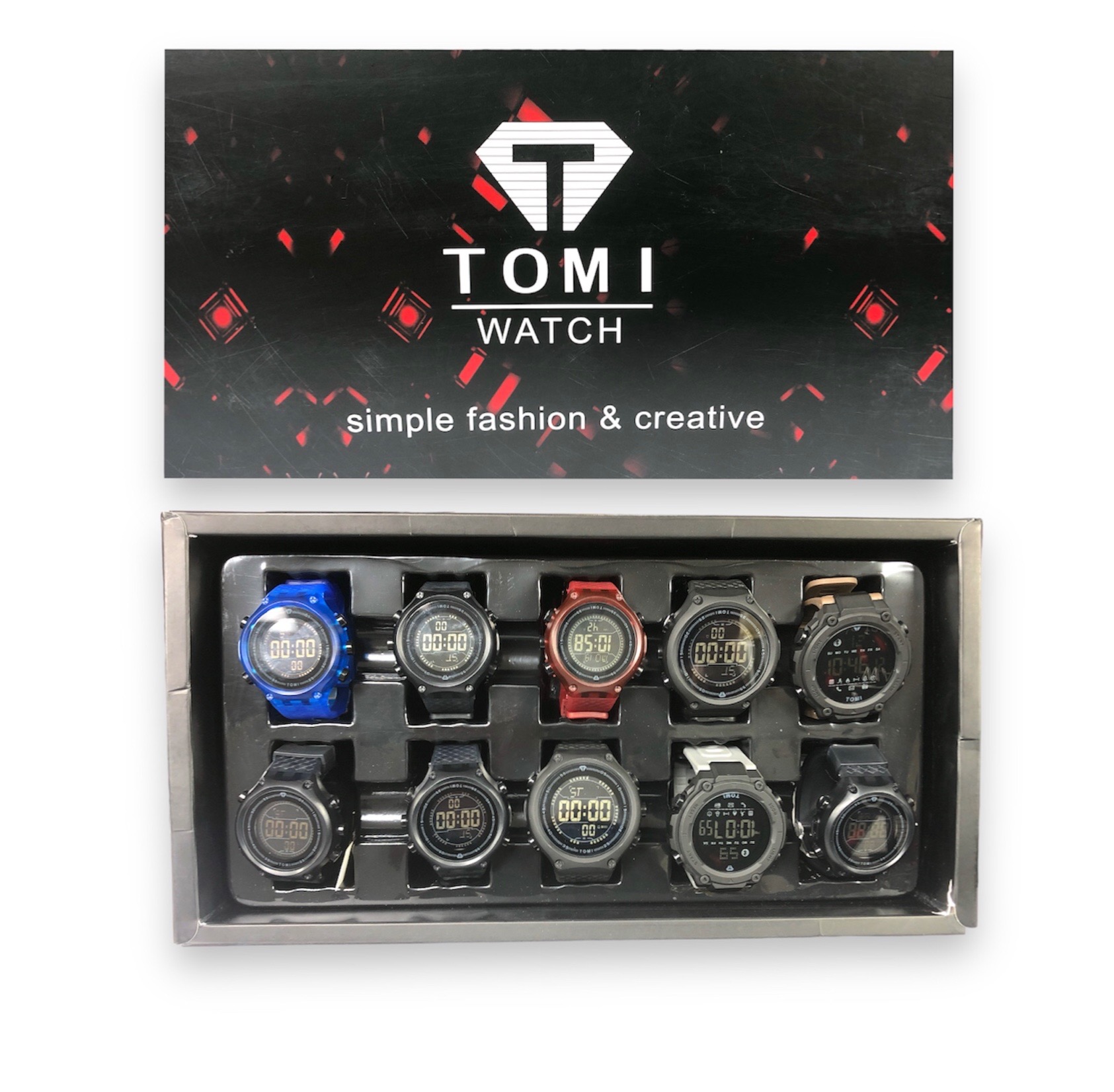 TOMI WATCH 10 PCS ASSORTED