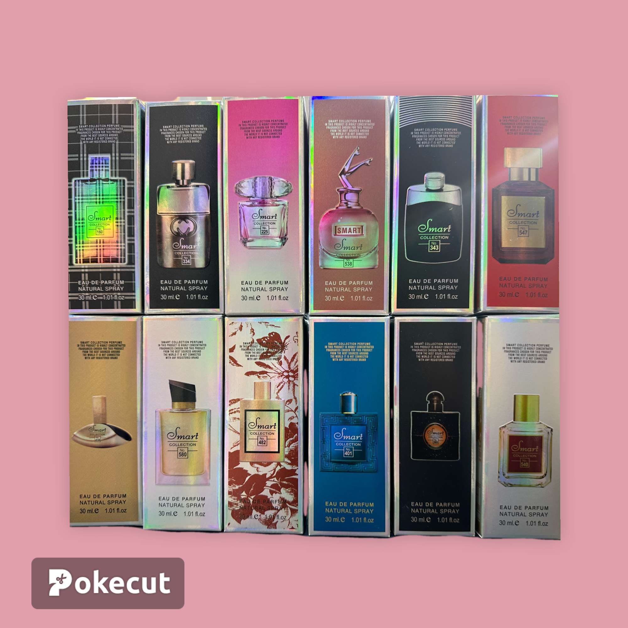 12 PCS ASSORTED 30ML SMART COLLECTIONS