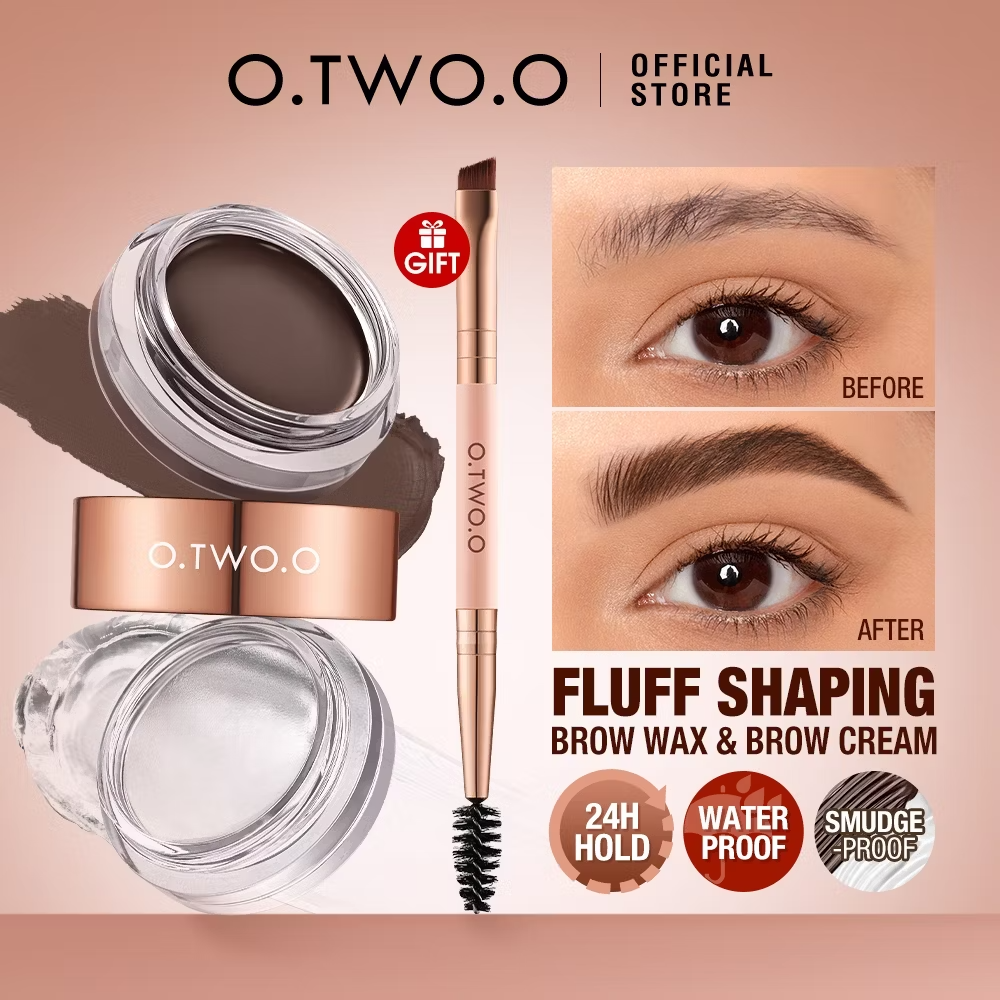 O.TWO.O BROW WAX AND BROW CREAM