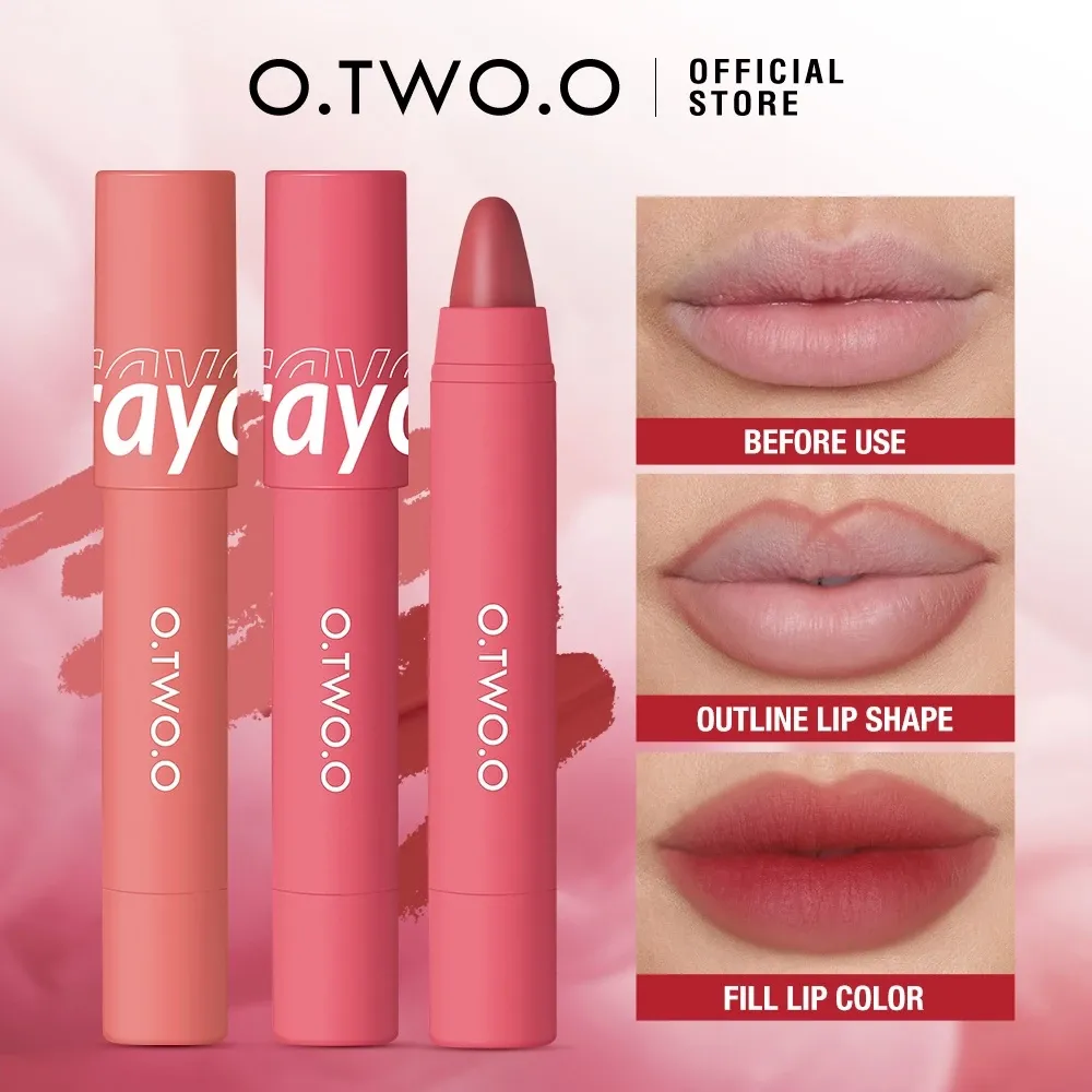 O.TWO.O MATTE CRAYON LIP PEN