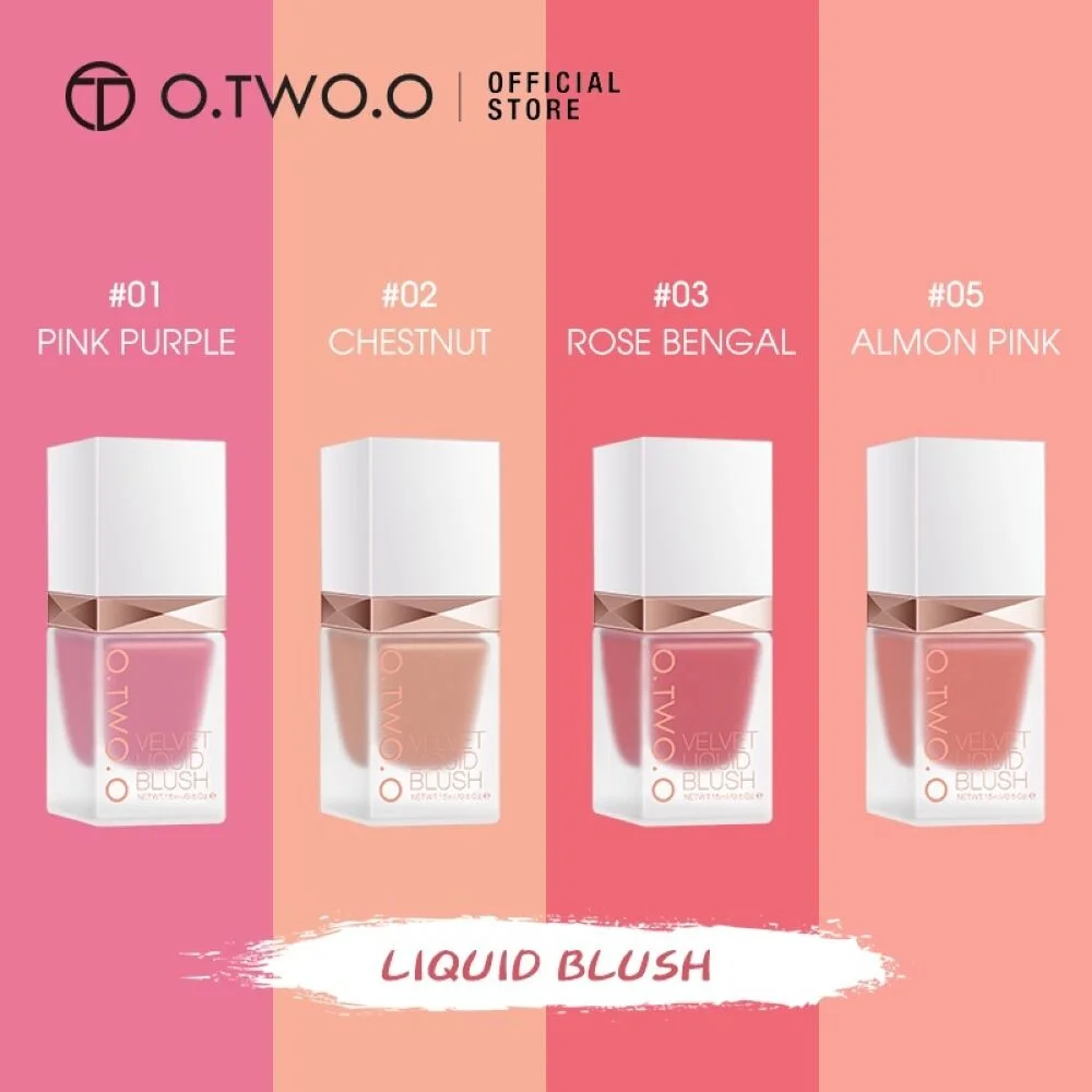 O.TWO.O VELVET LIQUID BLUSHER