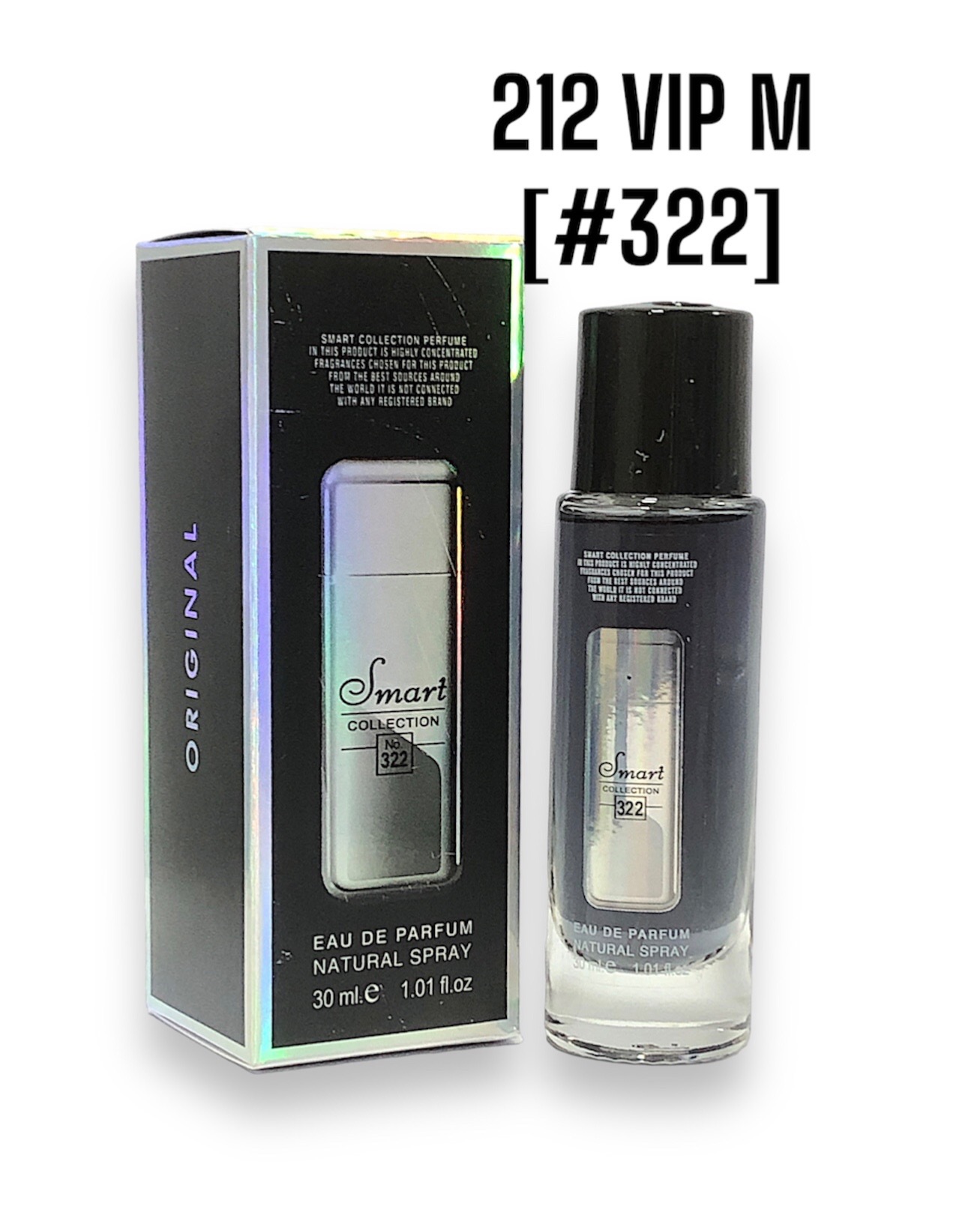 30ML SMART COLLECTION 212 VIP M [#322]