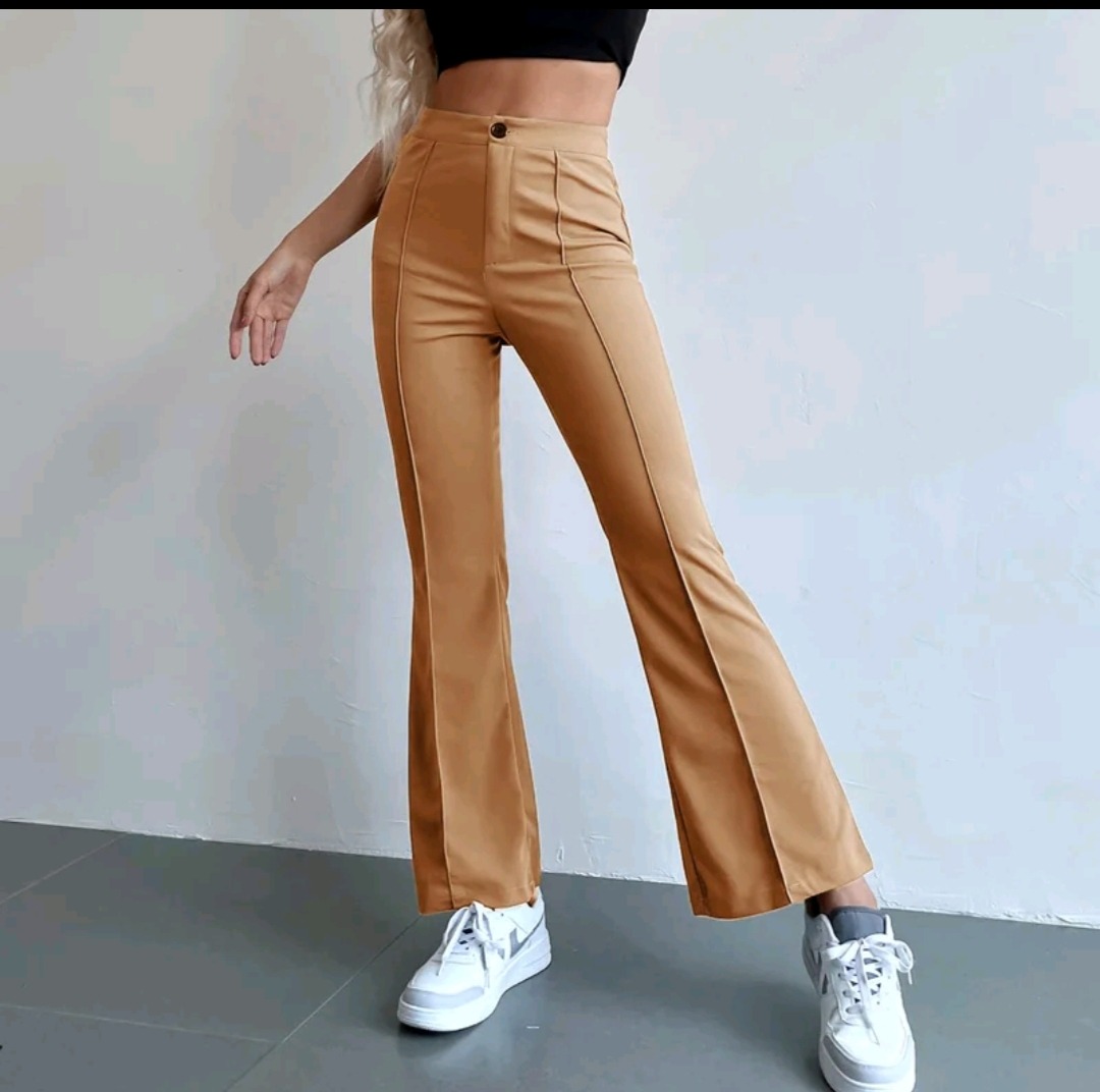 [DS] [ARRA] [150-250-0] SLACKS FOR WOMEN HIGH WAISTED SLIM FITTING