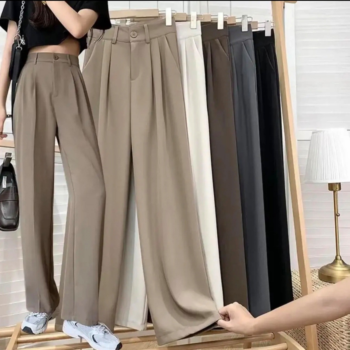 [DS][IZZA][158-260-0] WOMEN FASHION TROUSER SPRING SUMMER THIN TROUSER PANTS FOR WOMEN