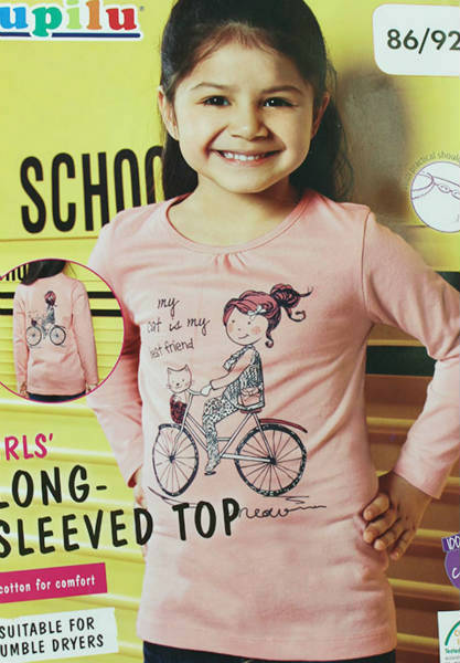 Girls long Sleeved Top (1to5 years)