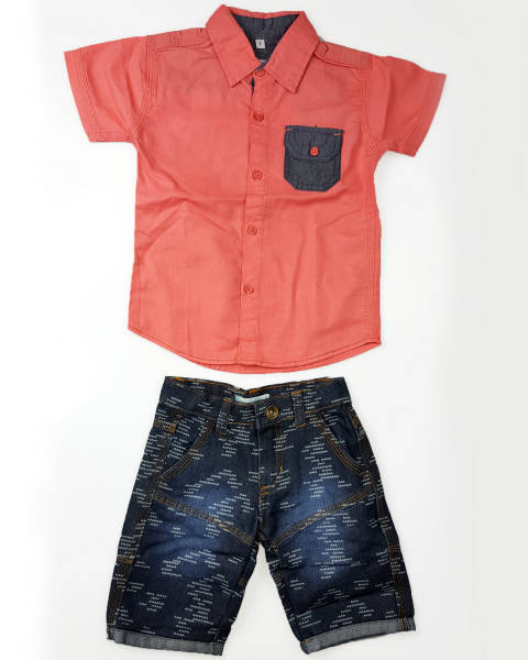 Boys Shirt and Shorts set ( 1 to 6 Years )