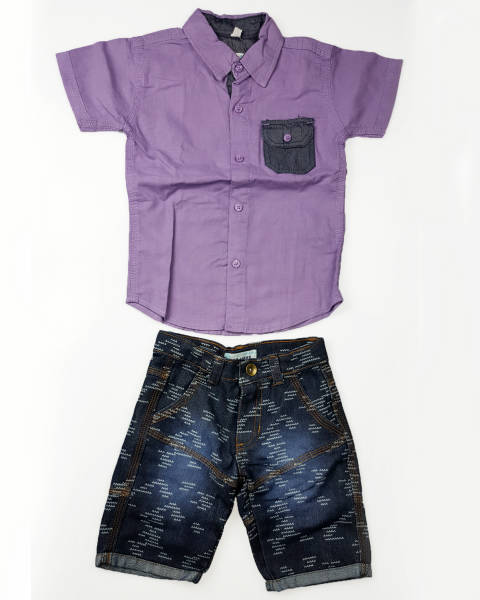 Boys Shirt and Shorts set ( 2to5 Years )