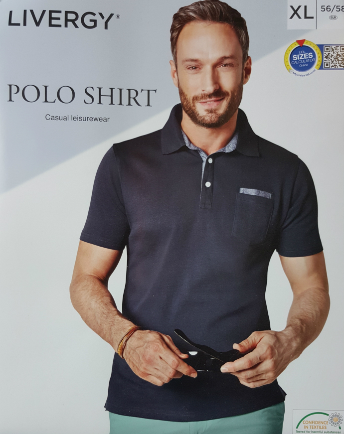 LIVERGY Mens Polo Shirt (M- L-XL-XXL)