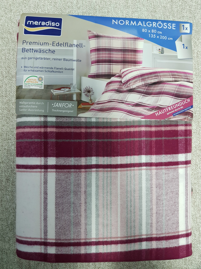2Pcs Bed Sheet Made In Germany