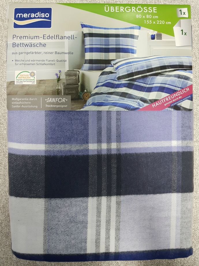 2Pcs Bed Sheet Made In Germany 