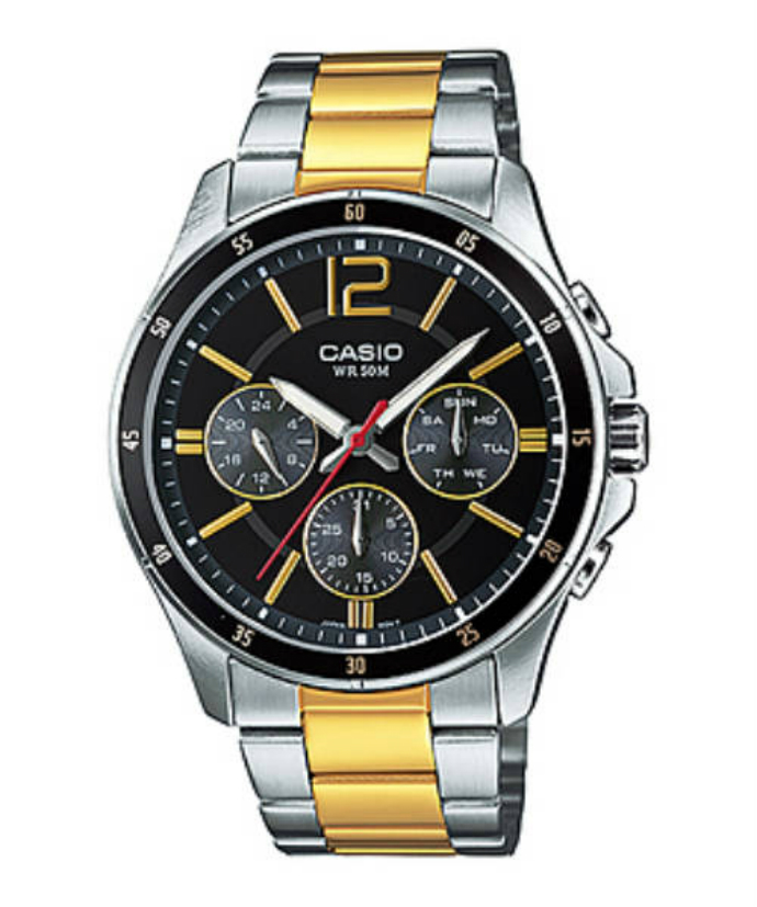 Casio Casio mens watch - MTP-1374D-1AVDF 