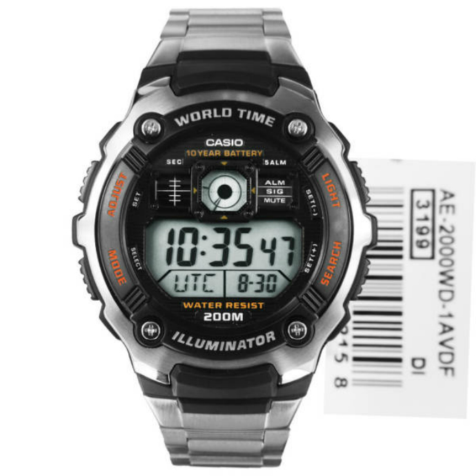 Casio  Casio mens watch - AE-2000WD-1AVSDF