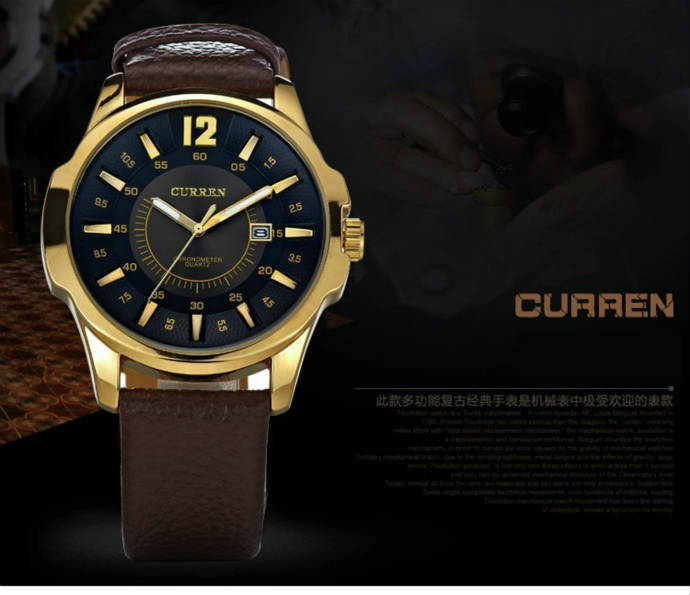 CURREN Curren Mens Watches 8123