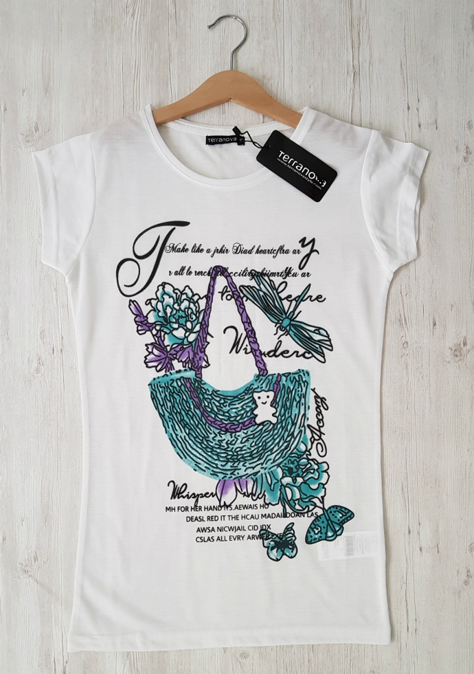 TERRANOVA Womens T-shirt (XS - S - M - L - XL )