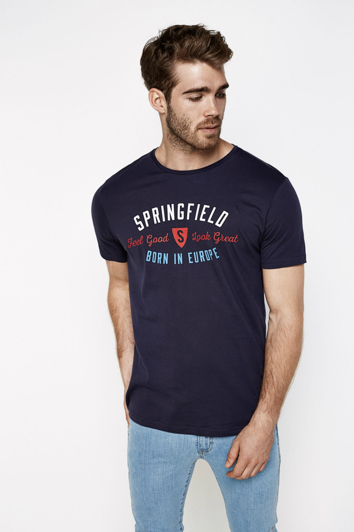 SPRINGFIELD SPRINGFIELD Mens T-Shirt ( L - XL - XXL  )