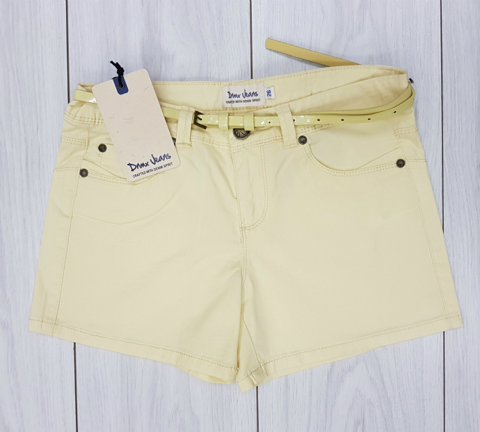 Damx veans Womens Short (YELLOW) (26 to 34 )