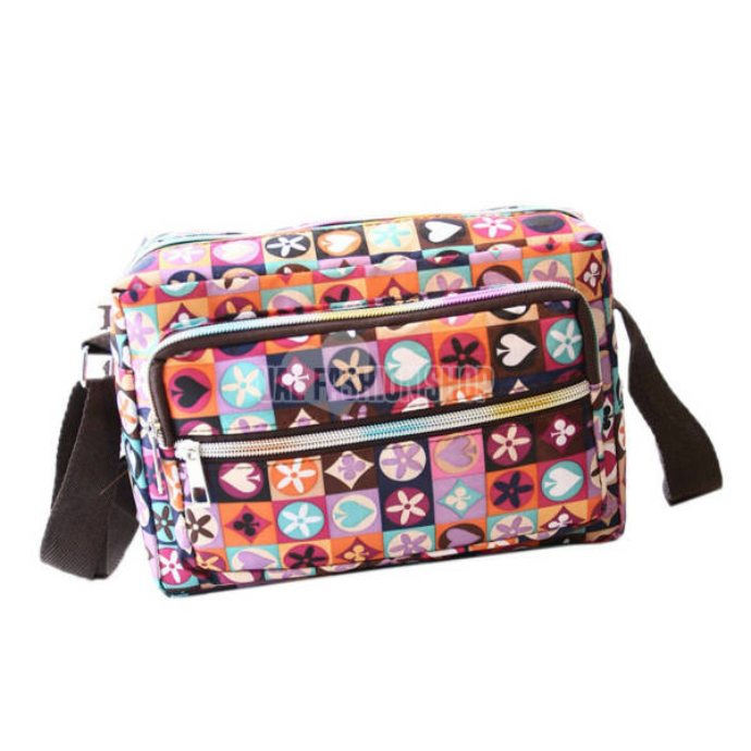 Women Casual Nylon Messenger Bag Shoulder Bag Cosmetic Bags Handbag