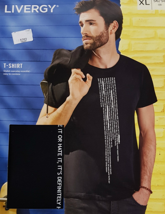 LIVERGY LIVERGY Mens T-Shirt (M - XL )