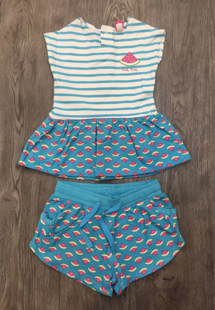 PM Girls Top And Shorts Set (PM) (6 Months to 5 Years) 