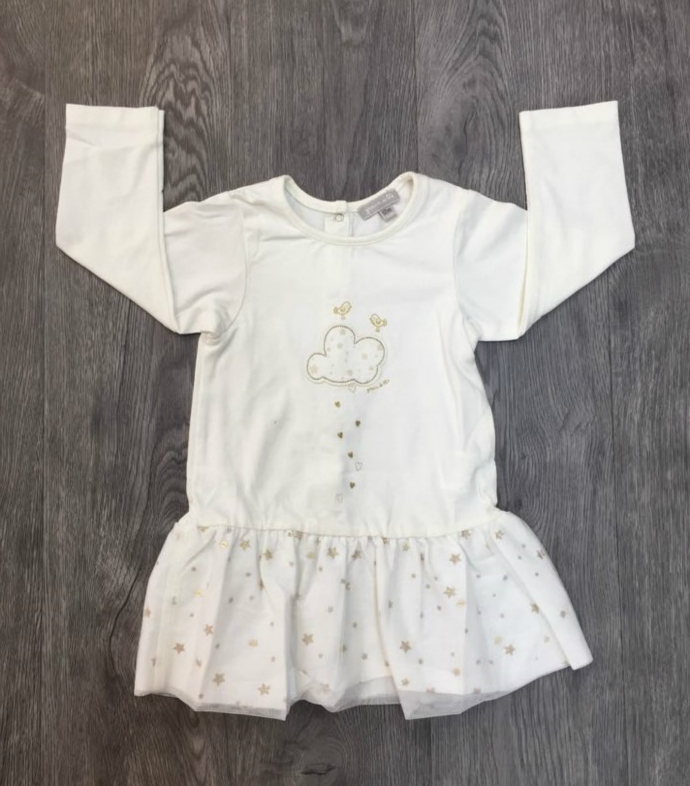 PM Girls Long Sleeved Shirt (PM) ( 1 to 12 Months )