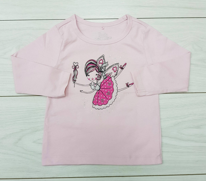 Girls Long Sleeved Shirt (PINK) (2 to 7 Years)