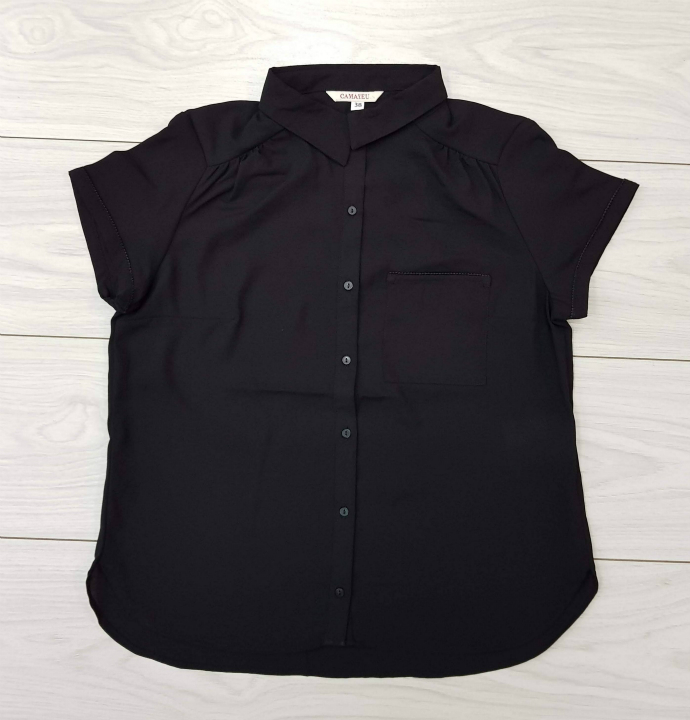 CAMAIEU Ladies T-Shirt (BLACK) (38 to 52) 