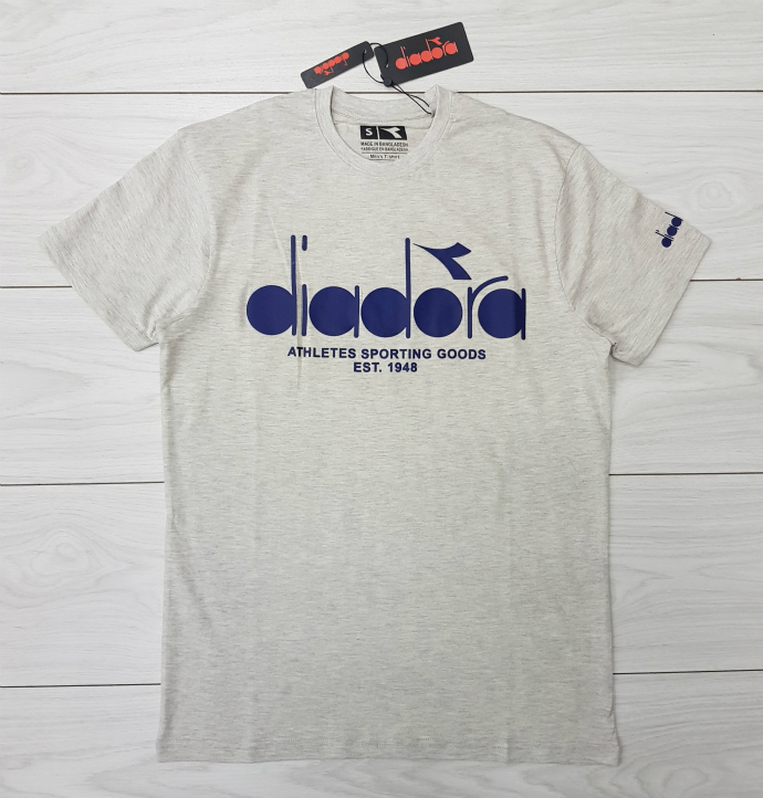 diadora  Mens T-Shirt (GRAY) (S - M - L - XL )