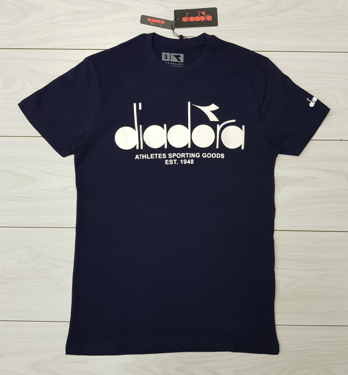 diadora Mens T-Shirt (NAVY) (S - M - L - XL )