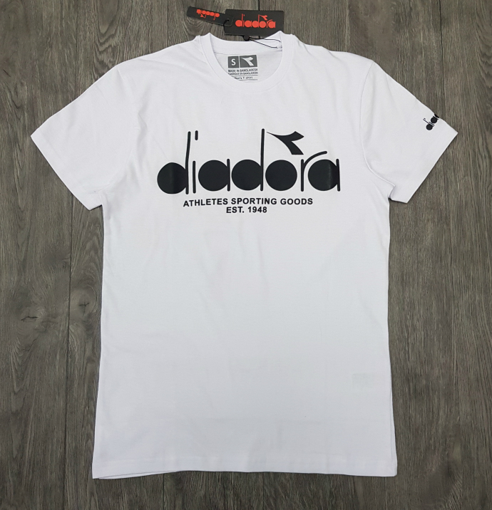 diadora Mens T-Shirt (WHITE) (S - M - L - XL ) 