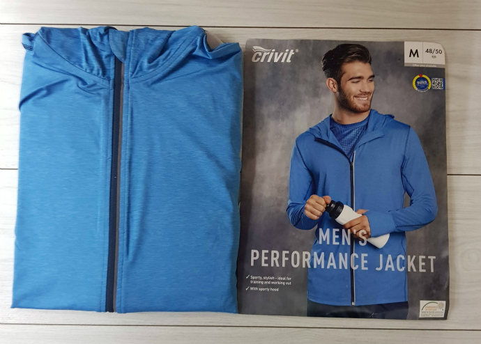 Crivit Mens Performance Jacket (BLUE) (M - L - XL )