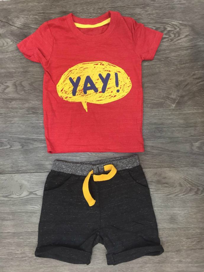 PM Boys T-Shirt And Shorts Set (PM) (6 to 24 Months)