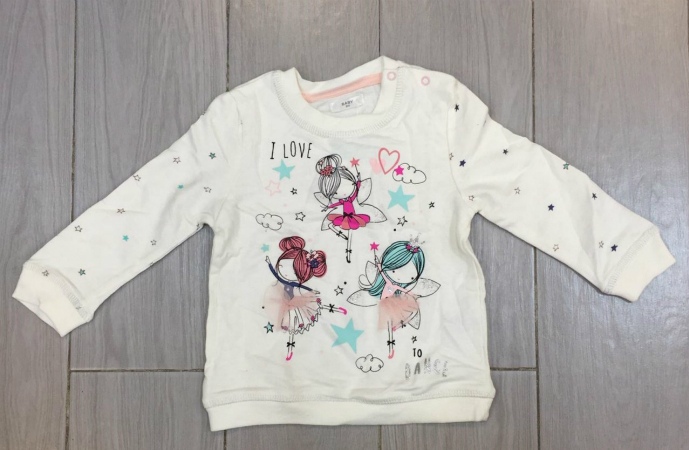 PM Girls Long Sleeved Shirt (PM) (9 Months to 3 Years)