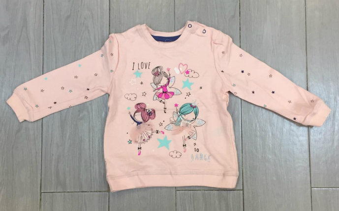 PM Girls Long Sleeved Shirt (PM) (9 Months to 3 Years)