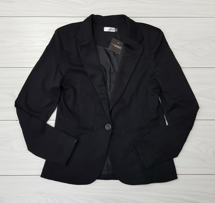 SPIRIT Ladies Coat (BLACK) (S - M - L - XL)