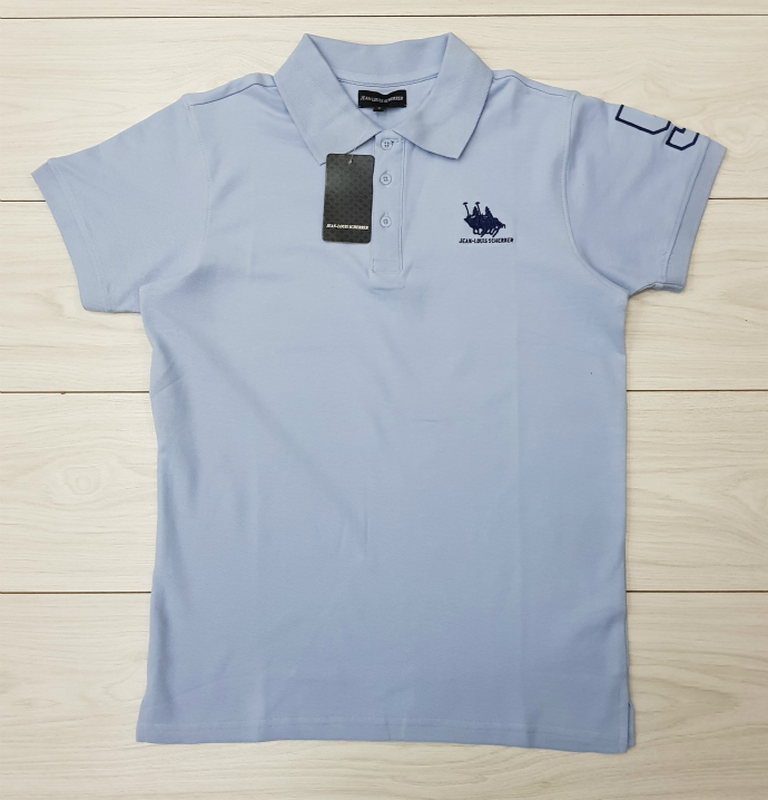JEAN - LOUIS SCHERRER Mens PoloT-Shirt (BLUE) (S - M - L - XL )