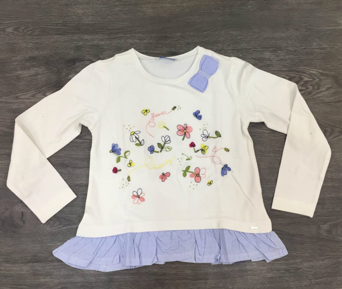 PM Girls Long Sleeved Shirt (PM) (2 to 9 Years) 