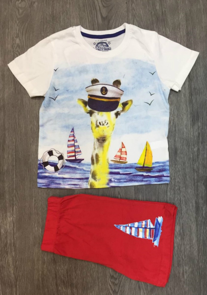 PM Boys T-Shirt And Shorts Set (PM) (3 to 8 Years)
