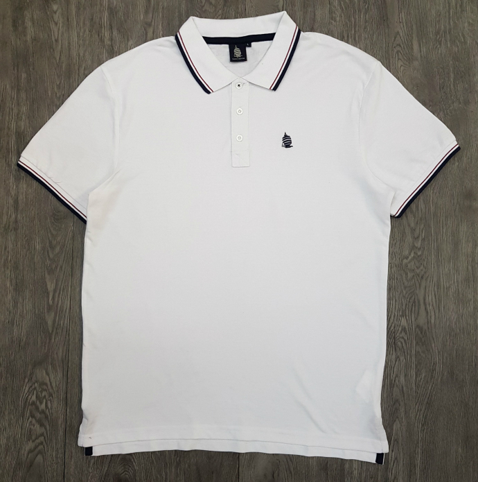 MARINA YACHTING Mens Polo T-Shirt (WHITE) (L - XL - XXL - 3XL) 