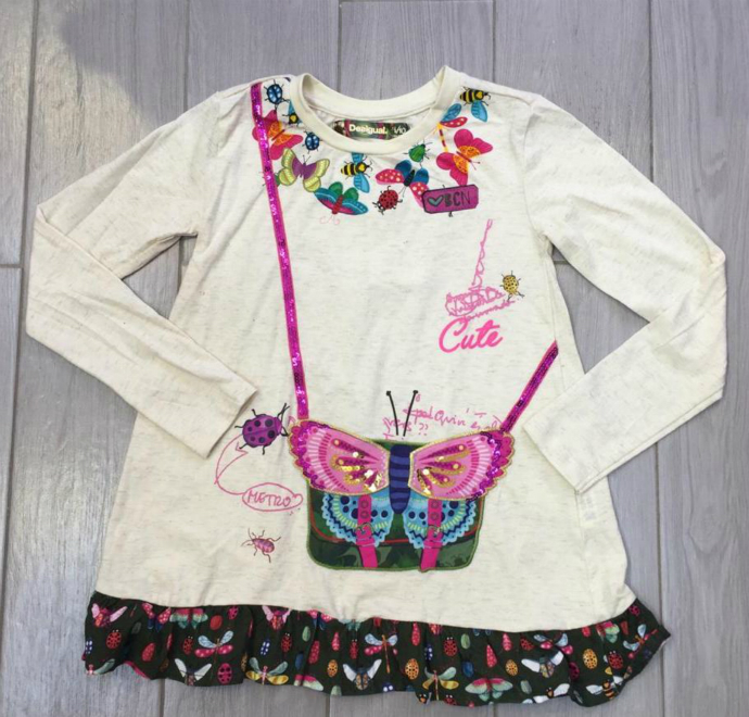 PM Girls Long Sleeved Shirt (PM) (3 to 10 Years) 