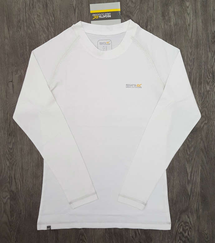 Ladies Long Sleeved Shirt (WHITE) (38 to 40)