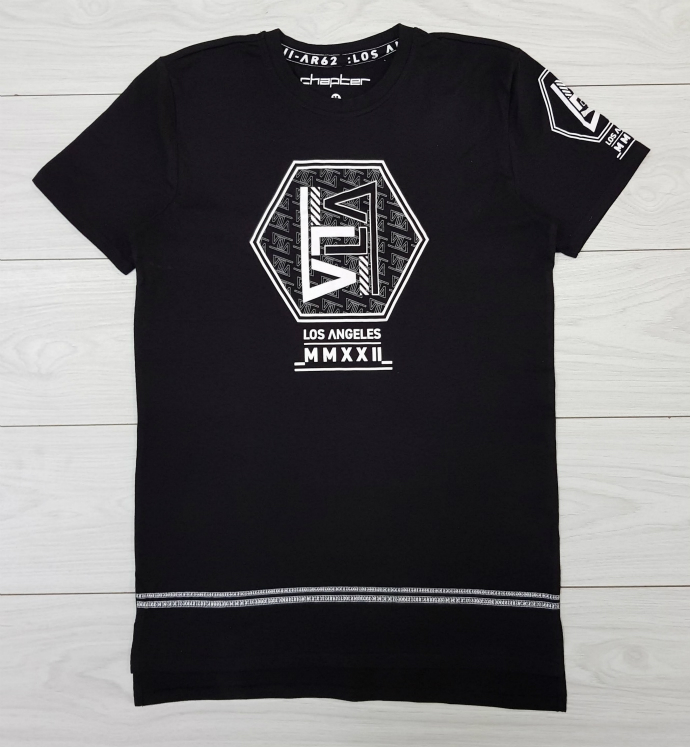CHAPTER Mens T-Shirt (BLACK) (M - L - XXL )