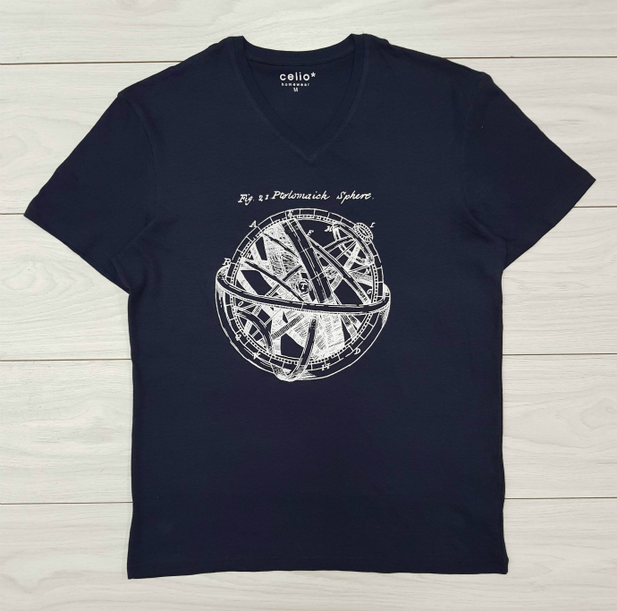 CELIO  Mens T-Shirt (NAVY) (M - L - XL - XXL) 