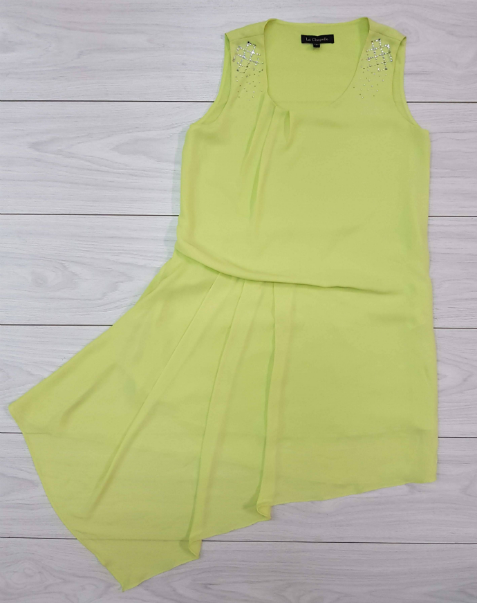 LA CHAPELLE Ladies Dress (LIGHT GREEN) (LC) ( M - L) 