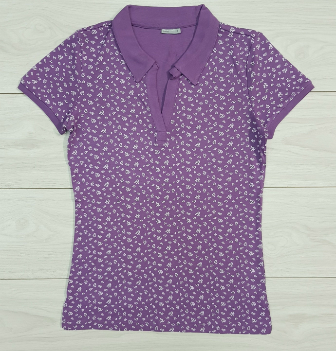 LAURA TORELLI Ladies Polo Shirt (PURPLE) (S - M)